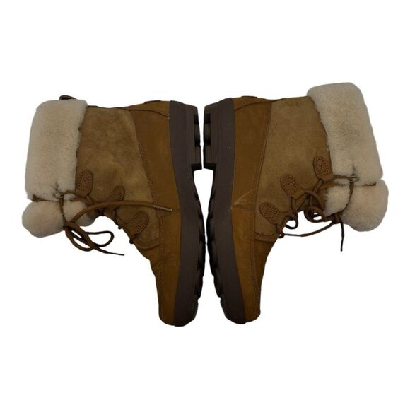 UGG alpine shearling waterproof lace up boot size 8 - Picture 4 of 7